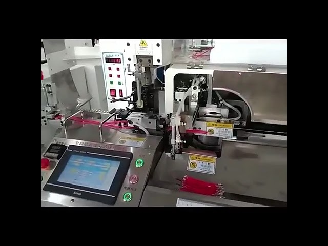 Tek Kafalı Tam Otomatik 5 Telli Kablo Kesme Sıyırma Crimp Bükme Kalaylama Makinesi
