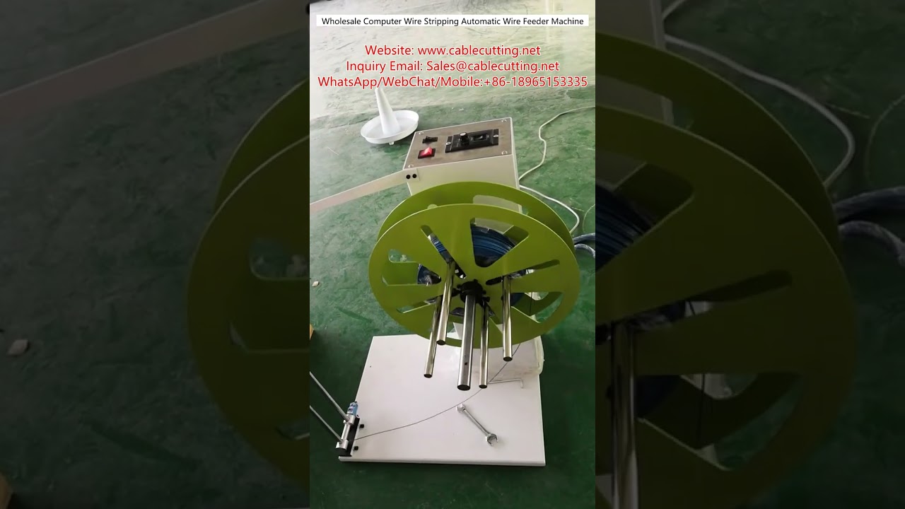 Otomatik Tel Sıyırma ve Besleme Makinesi | Toptan Bilgisayar Kablosu İşleme