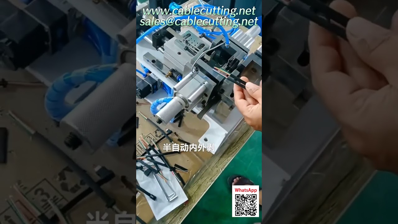 Yarı Otomatik Tel Soyma ve Kablo Demeti İşleme Makinesi | Yüksek Verimli