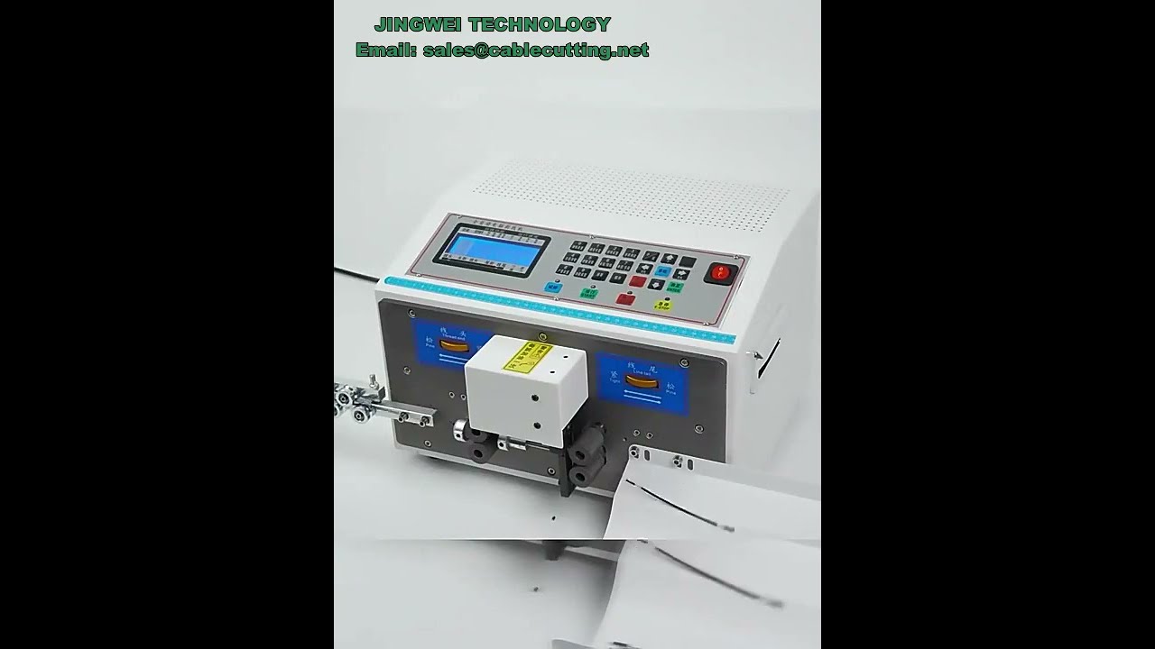 Otomatik Elektrikli Kablo Soyma ve Kesme Makinesi | Bilgisayar Kabloları İçin Yüksek Hassasiyet