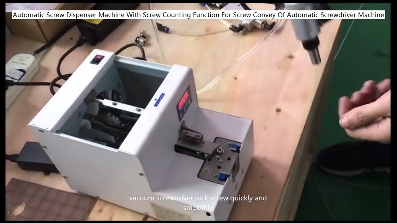 Otomatik Vida Dağıtma ve Sayma Makinesi | Vidalama Sistemleri için Hassas Besleme