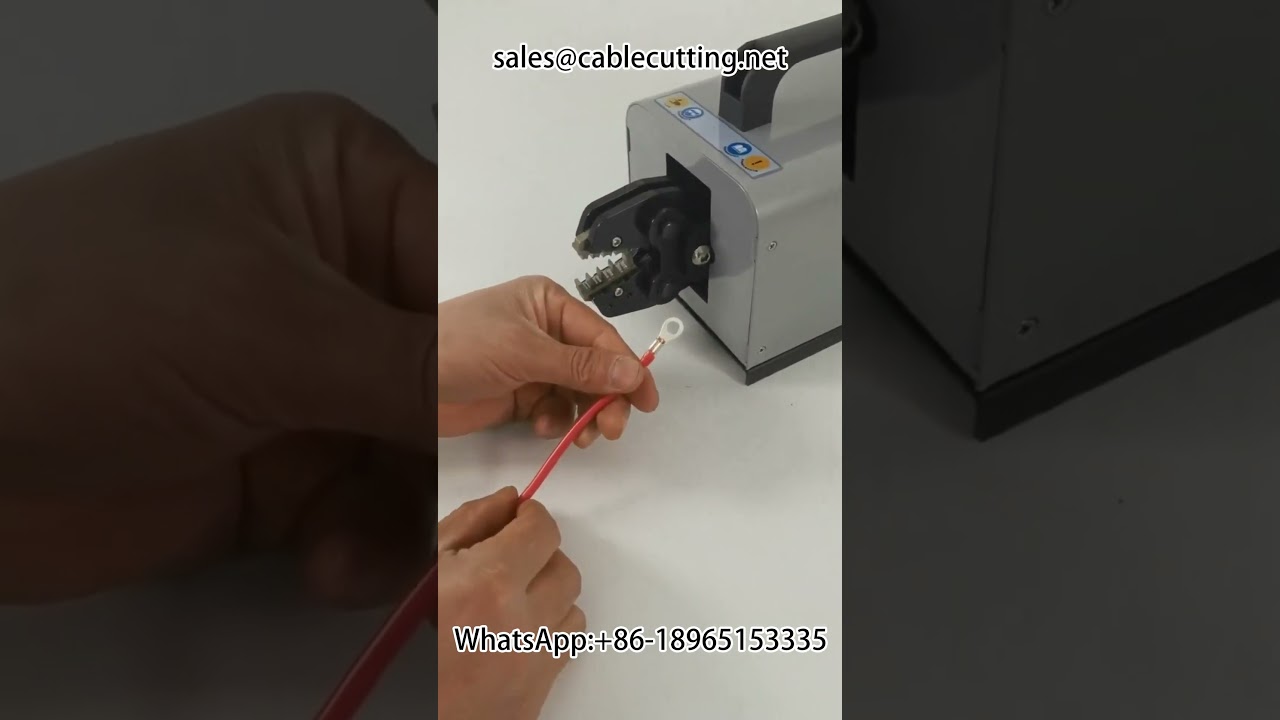 Electric Terminal Crimping Machine | Automation Equipment