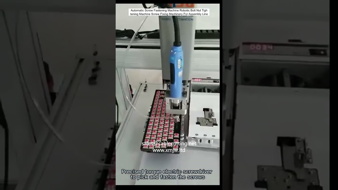 Otomatik Vida Sıkma Makinesi | Robotik Cıvata Somun Sıkma ve Vidalama Ekipmanı