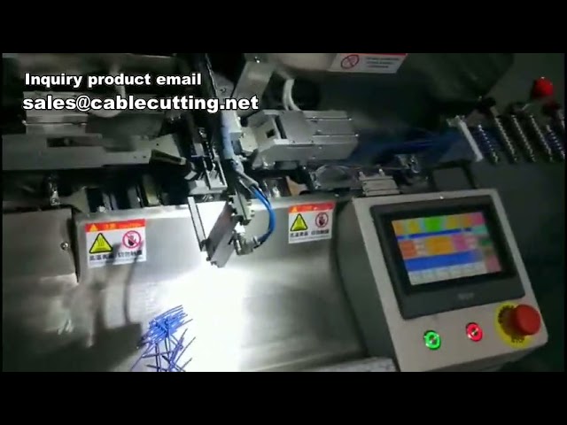 Küçük Teller İçin Otomatik Tel Sıyırma, Bükme ve Kalaylama Makinesi | Yüksek Verimlilik