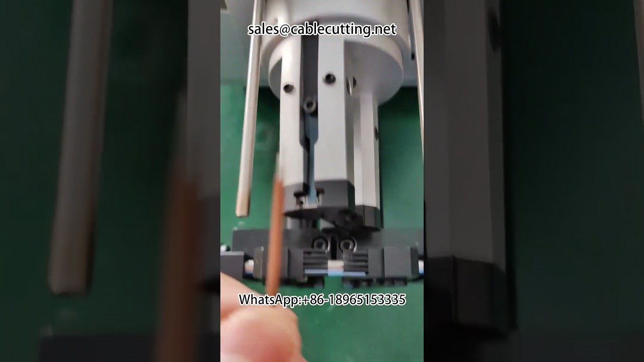 Koaksiyel Kablo Sıyırma Makinesi – Otomotiv Kablo Demetleri İçin Profesyonel Çözüm
