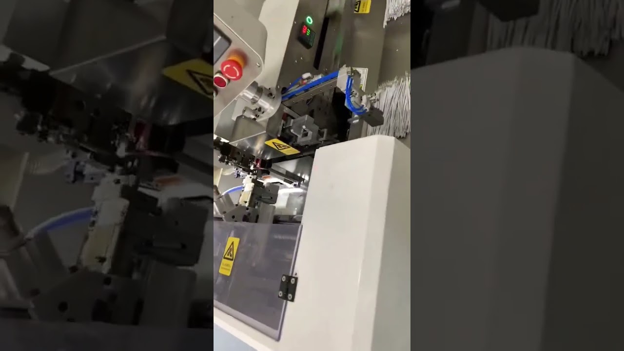 Tam Otomatik Çift Kafalı Kalaylama ve Kıvırma Makinesi | Kablo İşleme