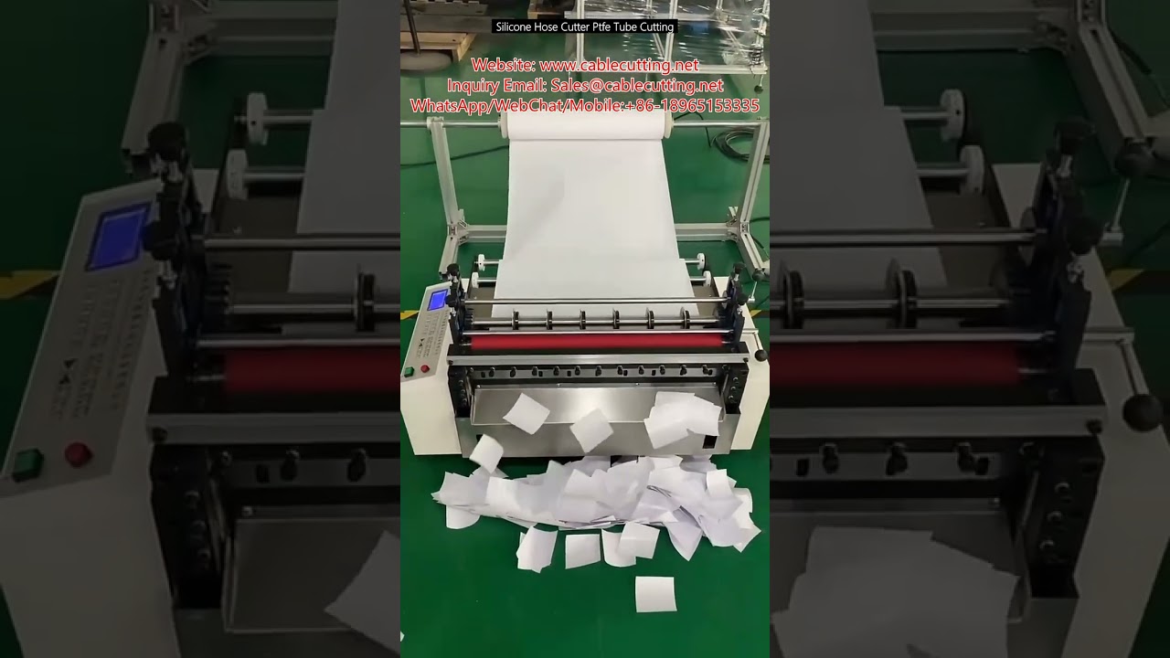Silikon Hortum Kesici | PTFE Tüp Kesme Makinesi - Endüstriyel Çözüm