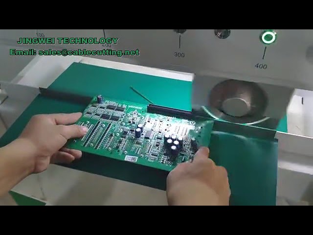 Akıllı Otomatik V-Kesimli Gezer Bıçaklı Dilme Makinesi | Hassas Kablo ve Tel İşleme