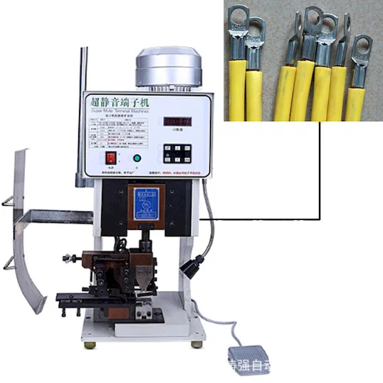 Yarı Otomatik Sessiz Terminal Sıkma Makinesi WPM-3000S